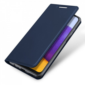 Калъф тип книга DUX DUCIS Skin Pro - Samsung Galaxy A22 син - Img 4