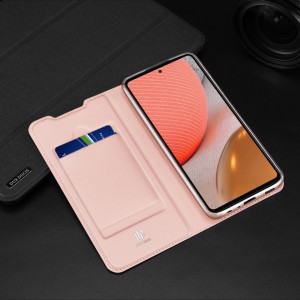 Калъф тип книга DUX DUCIS Skin Pro - Samsung Galaxy A72 розов - Img 10