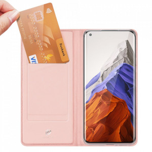 Калъф тип книга DUX DUCIS Skin Pro - Xiaomi Mi 11 Pro розов - Img 2