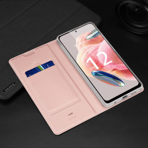 Калъф тип книга DUX DUCIS Skin Pro - Xiaomi Redmi Note 12 4G розов - Img 15