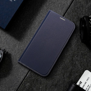 Калъф тип книга DUX DUCIS Skin X2 - iPhone 14 Pro Max син - Img 6