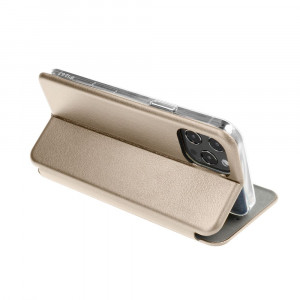 Калъф тип книга FORCELL Elegance - Samsung Galaxy S23 златист - Img 3