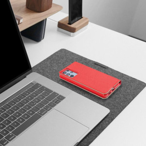 Калъф тип книга FORCELL Luna Gold - Xiaomi Redmi 9T червен - Img 10