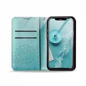 Калъф тип книга FORCELL Mezzo - Samsung Galaxy S22+ (мандала) зелен - Img 8