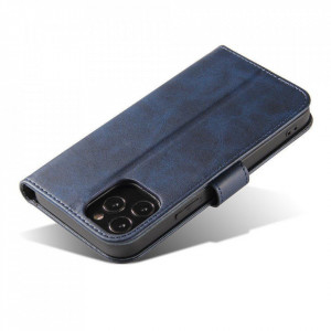 Калъф тип книга Magnet Elegant - Samsung Galaxy A03s син - Img 5