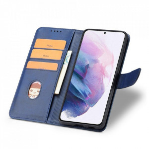 Калъф тип книга Magnet Elegant - Samsung Galaxy S22+ син - Img 4