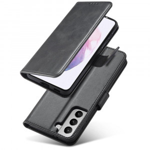 Калъф тип книга Magnet Elegant - Samsung Galaxy S22+ черен - Img 17