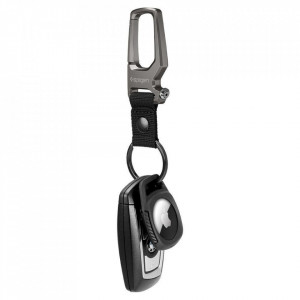 Ключодържетел SPIGEN RUGGED ARMOR - APPLE AirTag черен мат - Img 5