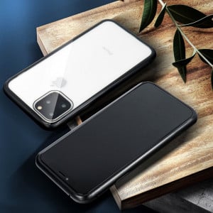 Магнитен калъф 360° с протектор - iPhone 12 Pro Max черен - Img 8