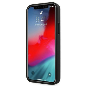 Оригинален гръб от естествена кожа FERRARI Off Track Quilted FEHQUHCP12MRE - iPhone 12 / 12 Pro червен - Img 5