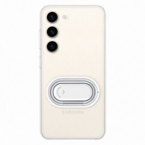 Оригинален гръб с ринг стойка SAMSUNG Clear Gadget (EF-XS911CTEGWW) - Samsung Galaxy S23 прозрачен - Img 6