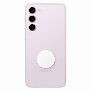 Оригинален гръб с ринг стойка SAMSUNG Clear Gadget (EF-XS916CTEGWW) - Samsung Galaxy S23+ прозрачен - Img 8