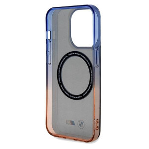 Оригинален гръб BMW Gradient Bumper MagSafe case - iPhone 15 Pro сив - Img 7