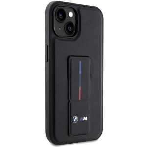 Оригинален гръб BMW Grip Hot Stamp - iPhone 13 / 14 / 15 черен - Img 4