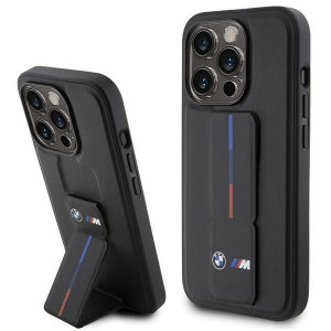 Оригинален гръб BMW Grip Hot Stamp -iPhone 15 Pro Max черен - Img 1