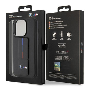 Оригинален гръб BMW Grip Hot Stamp -iPhone 15 Pro Max черен - Img 8