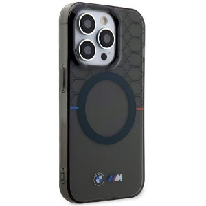 Оригинален гръб BMW Pattern MagSafe - iPhone 13 Pro Max сив - Img 4