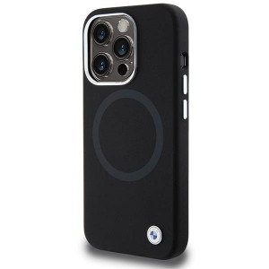 Оригинален гръб BMW Signature Liquid Silicone MagSafe - iPhone 15 Pro Max черен - Img 2