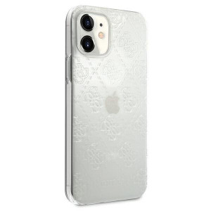 Оригинален гръб GUESS 3D Pattern GUHCP12S3D4GTR - iPhone 12 mini прозрачен - Img 4