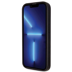 Оригинален гръб GUESS 4G Metal Logo с презрамка GUHCP14LP4TDSCPK - iPhone 14 Pro черен - Img 5