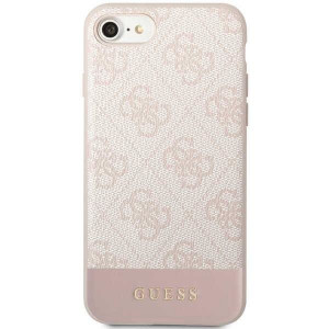Оригинален гръб GUESS 4G Stripe GUHCI8G4GLPI - iPhone 7 / 8 / SE (2nd gen) / SE (3rd gen) розов - Img 3