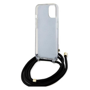 Оригинален гръб GUESS Crossbody Cord 4G Print - iPhone 13 / 14 / 15 черен - Img 6