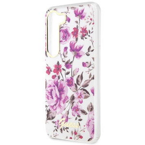 Оригинален гръб GUESS Flower GUHCS23MHCFWST - Samsung Galaxy S23+ бял - Img 6