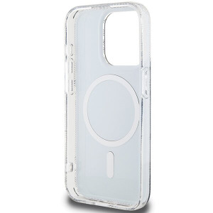 Оригинален гръб GUESS IML GCube MagSafe - iPhone 15 Pro черен - Img 7