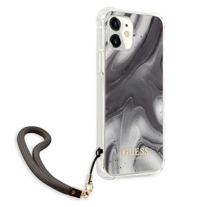 Оригинален гръб GUESS Marble GUHCP12SKSMAGR - iPhone 12 mini сив - Img 4