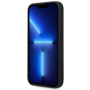 Оригинален гръб GUESS Silicone Triangle GUHCP14MSLTGK - iPhone 14 Plus черен - Img 5