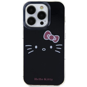 Оригинален гръб Hello Kitty IML Kitty Face - iPhone 14 Pro черен - Img 3