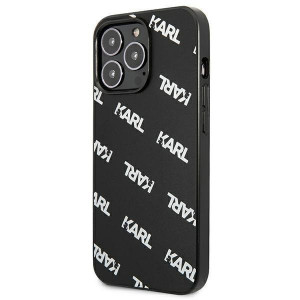 Оригинален гръб KARL LAGERFELD Allover KLHCP13LPULMBK3 - iPhone 13 Pro черен - Img 2