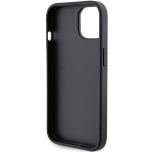 Оригинален гръб KARL LAGERFELD Gripstand Saffiano Karl & Choupette Pins - iPhone 15 Plus / 14 Plus черен - Img 7