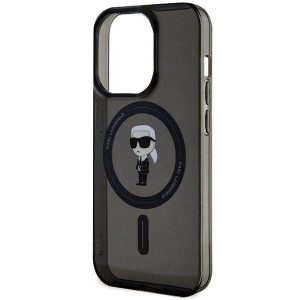 Оригинален гръб KARL LAGERFELD IML Ikonik MagSafe - iPhone 14 Pro Max черен - Img 6