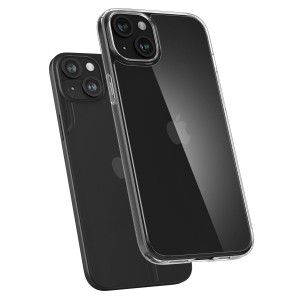Оригинален гръб SPIGEN Airskin Hybrid - iPhone 15 Plus кристалнопрозрачен - Img 5