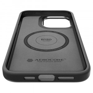 Оригинален гръб SPIGEN Enzo Aramid MagSafe - iPhone 15 Pro черен мат - Img 9