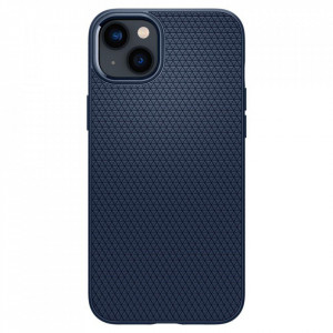 Оригинален гръб SPIGEN Liquid Air - iPhone 14 Plus син - Img 3