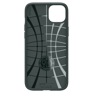 Оригинален гръб SPIGEN Liquid Air - iPhone 15 Plus Abyss Green - Img 11