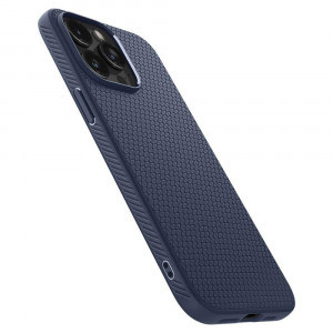 Оригинален гръб SPIGEN Liquid Air - iPhone 15 Pro Max тъмносин - Img 8