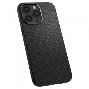 Оригинален гръб SPIGEN Liquid Air - iPhone 15 Pro Max черен мат - Img 18