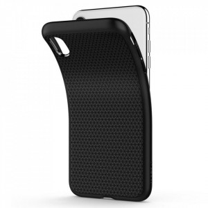 Оригинален гръб SPIGEN Liquid Air - iPhone X / XS черен мат - Img 10