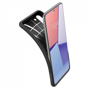 Оригинален гръб SPIGEN Liquid Air - Samsung Galaxy S21 5G черен мат - Img 6