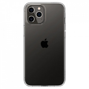Оригинален гръб SPIGEN Liquid Crystal - iPhone 12 / 12 Pro кристалнопрозрачен - Img 1