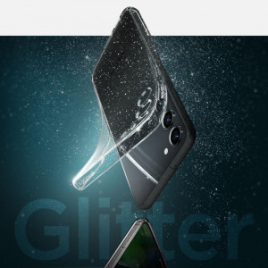 Оригинален гръб SPIGEN Liquid Crystal - Samsung Galaxy S23 прозрачен с блясък - Img 10