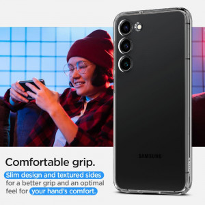 Оригинален гръб SPIGEN Liquid Crystal - Samsung Galaxy S23 кристалнопрозрачен - Img 13