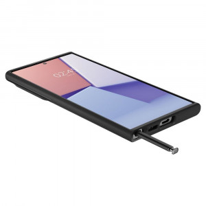 Оригинален гръб SPIGEN Optik Armor - Samsung Galaxy S23 Ultra черен - Img 11