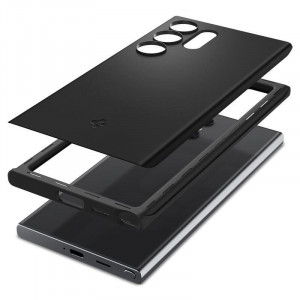 Оригинален гръб SPIGEN Thin Fit - Samsung Galaxy S24 Ultra черен - Img 7