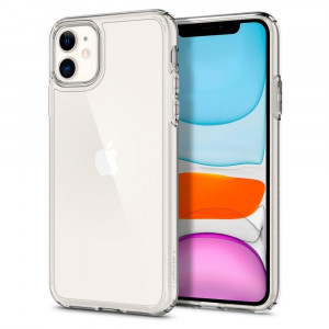 Оригинален гръб SPIGEN Ultra Hybrid - iPhone 11 кристалнопрозрачен - Img 18