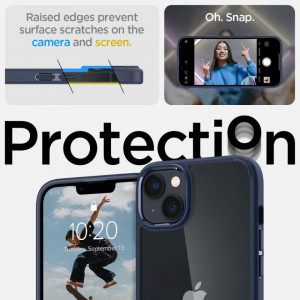 Оригинален гръб SPIGEN Ultra Hybrid - iPhone 14 Plus син - Img 8