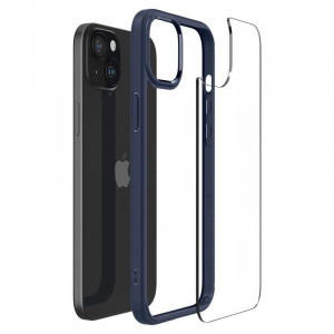 Оригинален гръб SPIGEN Ultra Hybrid - iPhone 15 Plus тъмносин - Img 12